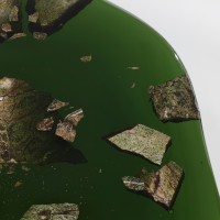  Tara Sakhi - Reconciled Fragments - Table d'appoint "Forest Green"